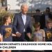 FOTOGRAFÍA ESPECTACULAR: Joe Biden emerge de la casa de su infancia en Scranton de la mano de niños (VIDEO) |  El experto en puerta de enlace