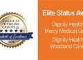 Dignity Health Mercy Medical Group y Dignity Health Woodland Clinic obtienen el premio Elite Status