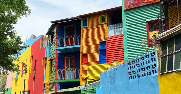 Colores de Buenos Aires. Tómate un tiempo para descubrir esta colorida ciudad.