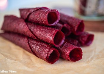 Receta de cuero de frutas de fresa