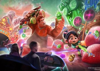 La nueva atracción Wreck-It Ralph que reemplaza los Astro Blasters de Buzz Lightyear en Tokyo Disneyland