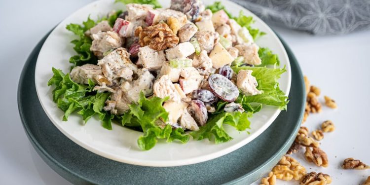 Receta de ensalada de pollo saludable