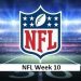 Calendario de la Semana 10 de la NFL de 2024;  Horarios de TV imprimibles