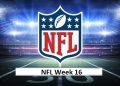 Calendario de la Semana 16 de la NFL de 2024;  Horarios de TV imprimibles