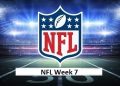 Calendario de la Semana 7 de la NFL de 2024;  Horarios de TV imprimibles