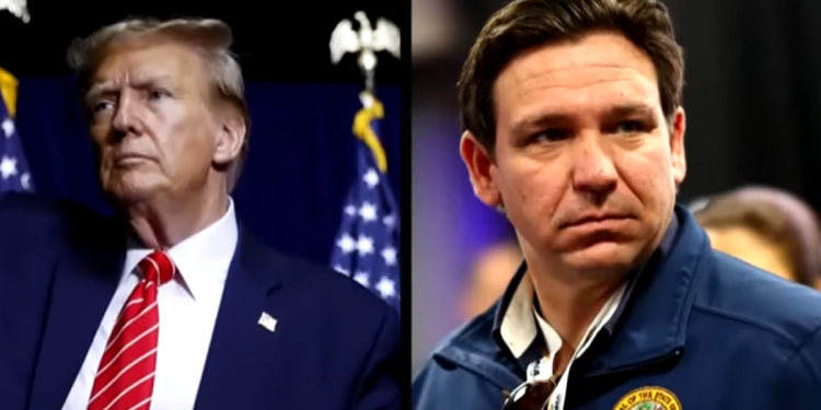 Trump elogia la «gran reunión» con Ron DeSantis y dice que «trabajarán juntos para hacer que Estados Unidos vuelva a ser grande»
