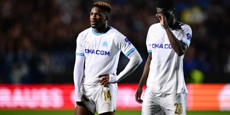 Tres jugadores del Marsella baleados en un intento de robo de coche