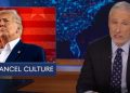 Jon Stewart, «Trump es la verdadera cultura de la cancelación».