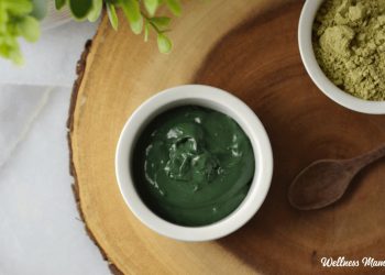 Mascarilla facial casera de algas