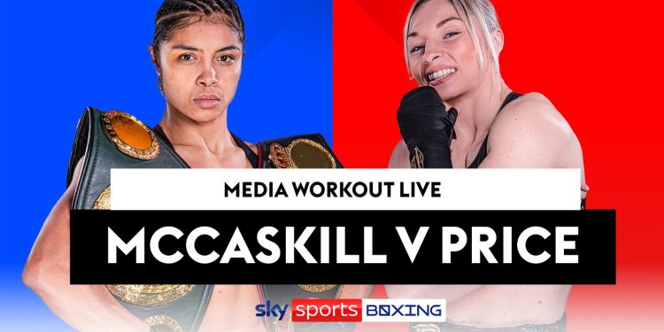 TRANSMISIÓN GRATUITA: Mire a Lauren Price y Jessica McCaskill en entrenamiento público antes de la pelea por el título mundial |  Noticias del boxeo