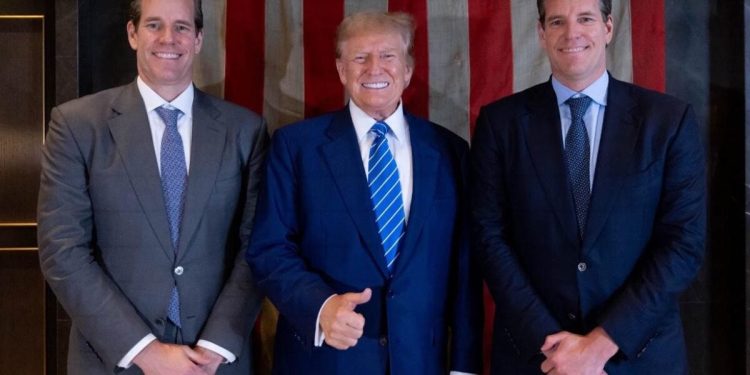 Los gemelos multimillonarios Winklevoss respaldan a Trump, donan 2 millones de dólares a su campaña 2024… y envían un mensaje a Joe Biden |  El experto en puerta de enlace