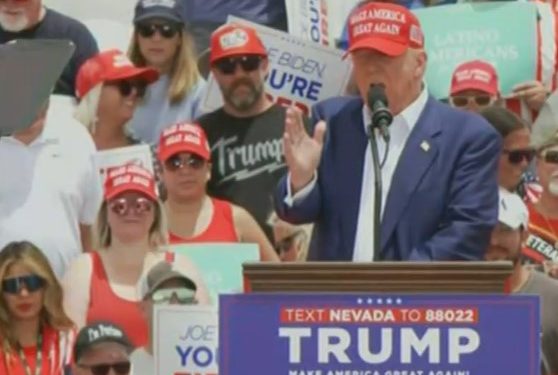 El viaje del Día D de Biden provoca una crisis de Trump en Las Vegas