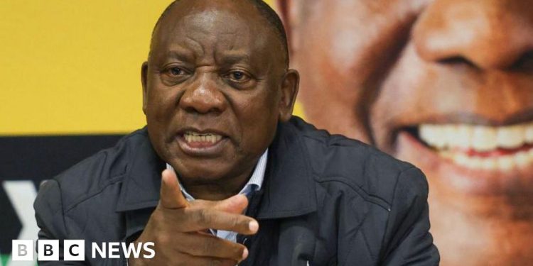 El ANC propone un gobierno de unidad nacional