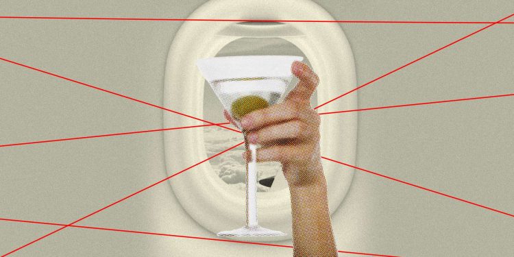 ¿Qué pasa si el Congreso prohíbe beber en los aviones?