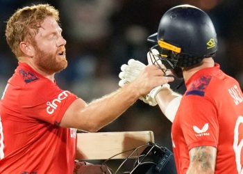 Inglaterra golea a las Indias Occidentales por ocho terrenos en la Copa del Mundo T20 mientras Phil Salt logra 30 carreras en un over |  Noticias de críquet