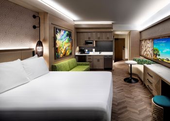 Primer vistazo a las habitaciones y fecha de apertura de Island Tower en Polynesian Resort