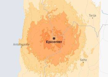 Mapas: Terremoto de magnitud 7,4 sacude Chile
