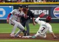Los Bravos alcanzan su máximo potencial al final y hunden a los D-backs en el 11°