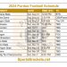 Calendario de fútbol de Purdue 2024 para imprimir; enfrentamientos y transmisión televisiva