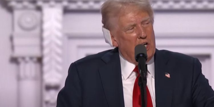La audiencia de Trump se quedó dormida durante su discurso de aceptación