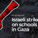 Los ataques israelíes contra las escuelas de Gaza se intensifican | Infografía Noticias