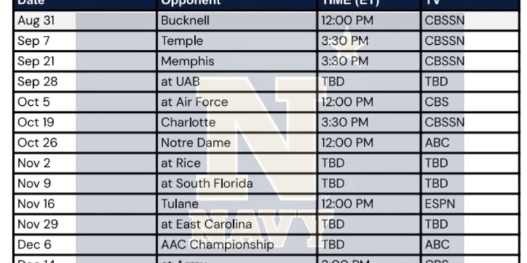 Calendario de fútbol de la Marina para imprimir en 2024; enfrentamientos y transmisión televisiva