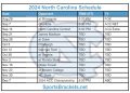 Calendario de fútbol de Carolina del Norte 2024 para imprimir; enfrentamientos y transmisión televisiva
