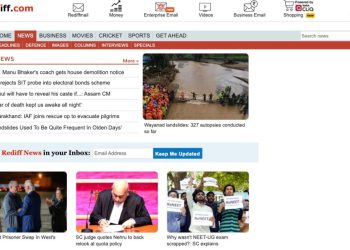 Rediff, pionera en servicios de Internet en India, vende participación mayoritaria por 3 millones de dólares