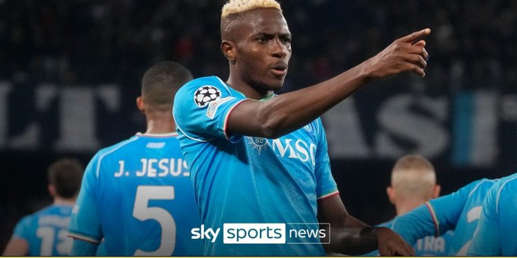 El Chelsea se queda fuera de la operación por el traspaso de Victor Osimhen al Al Ahli de Arabia Saudí por 67,3 millones de libras | Noticias de fútbol