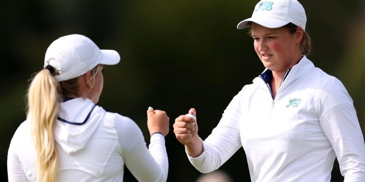 Curtis Cup: Gran Bretaña e Irlanda igualan a Estados Unidos tras una ajustada jornada inaugural en Sunningdale | Noticias de golf