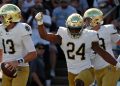 El número 17 Notre Dame en guardia con el Miami de MAC a continuación