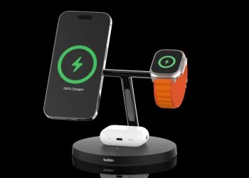 Cargue hasta tres dispositivos a la vez con este cargador MagSafe de Belkin con un 27 % de descuento