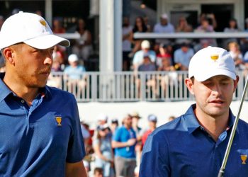 Copa de Presidentes: el capitán estadounidense Jim Furyk divide a la pareja de Xander Schauffele y Patrick Cantlay en el fourball inicial | Noticias de golf