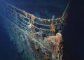 La emblemática barandilla del Titanic se ha derrumbado, revelan nuevas imágenes del naufragio
