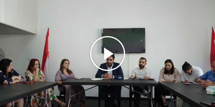 Este joven legislador en el Líbano enfrenta temores de una guerra que se extiende