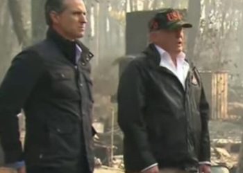 Trump se negó a aprobar la ayuda en casos de desastre de California porque el estado es azul