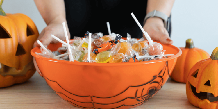 Dulces saludables para truco o trato de Halloween