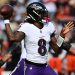 El mariscal de campo de los Ravens, Lamar Jackson (espalda/rodilla), se pierde segunda práctica consecutiva