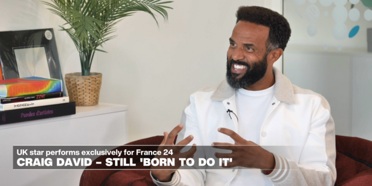 La estrella británica Craig David: todavía «nací para hacerlo»