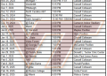 Calendario imprimible de baloncesto de los Virginia Tech Hokies 2024-25; Transmisiones de TV, enfrentamientos