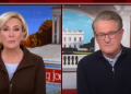 Los ratings de MSNBC corren al baño tras la reunión de Mika y Joe con Trump