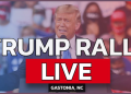 MIRA EN VIVO: El presidente Trump celebra un mitin en Gastonia, Carolina del Norte, comienza a las 12:00 p. m., hora del Este | El experto en puerta de enlace