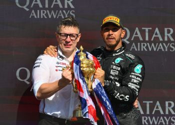 La sorpresa del ingeniero de carreras de Lewis Hamilton, Peter Bonnington, lo derriba