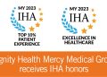 Dignity Health Mercy Medical Group es honrado por su atención de alta calidad centrada en el paciente; Mejor desempeño en experiencia del paciente