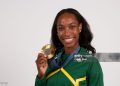 Homenaje a la medallista de oro olímpica de Dominica, Thea LaFond