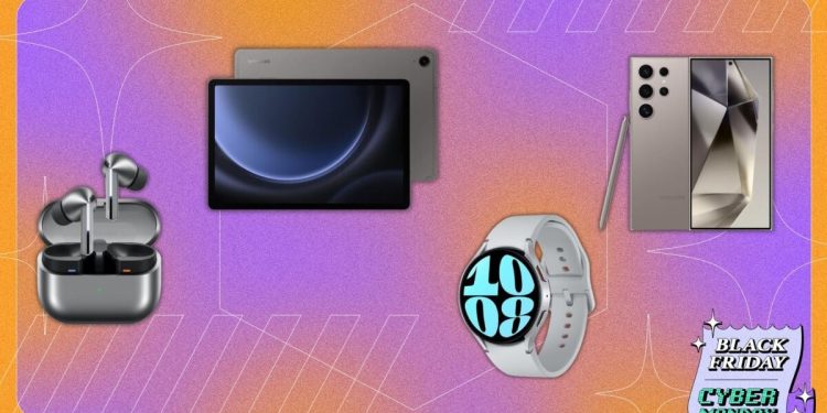 Las mejores ofertas de Cyber ​​​​Monday Samsung Galaxy en Amazon: teléfonos, relojes, auriculares, tabletas