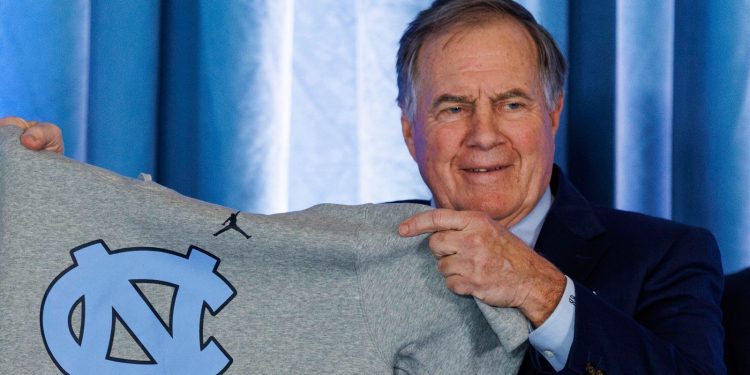 Bill Belichick: nuevo entrenador de la Universidad de Carolina del Norte y leyenda de la NFL 'siempre quiso' trabajo universitario | Noticias de la NFL