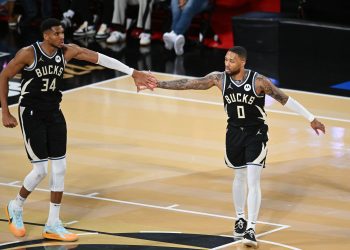 Damian Lillard reacciona en cinco palabras a la última petición del All-Star de Giannis Antetokounmpo