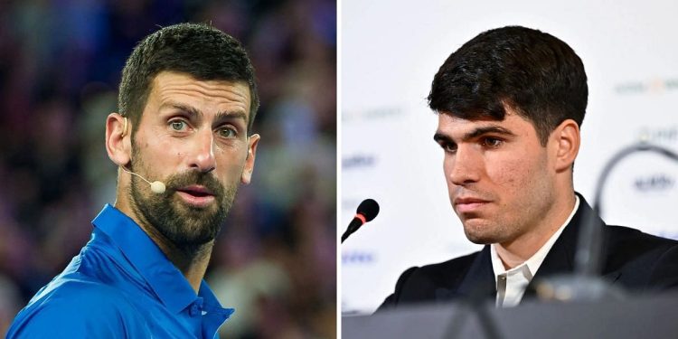 Novak Djokovic advierte a Carlos Alcaraz sobre «pensar en la historia»