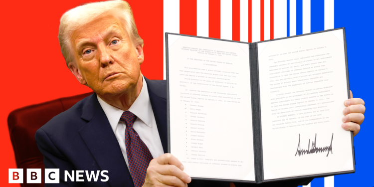 ¿Qué órdenes ejecutivas ha firmado Trump después de asumir el cargo?